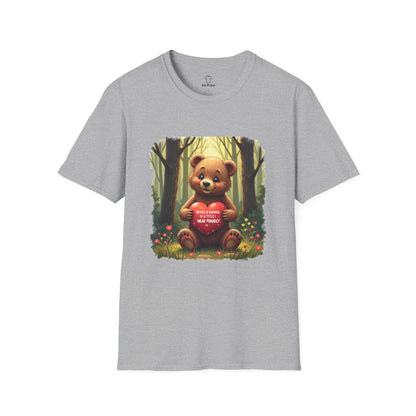 Ink Pulse Print - Cute Nanna Bear Shirt. (Produced in Australia)
