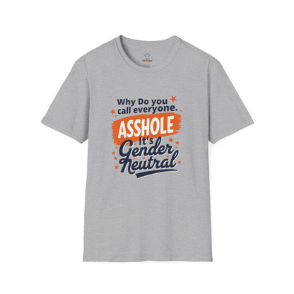 Ink Pulse Print - Gender Neutral Humor Tee. (Produced in Australia)