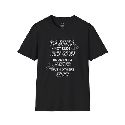 Ink Pulse Print - Dutch T-Shirt (Produced in Australia)