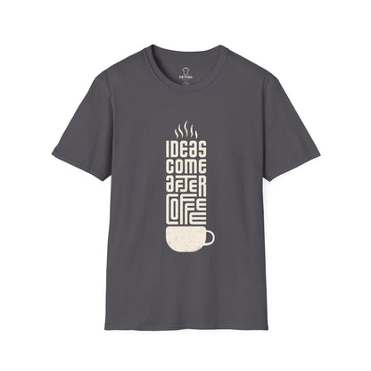 Ink Pulse Print - Coffee Inspiration T-Shirt, Funny Coffee Lover Shirt. (Produced in Australia)