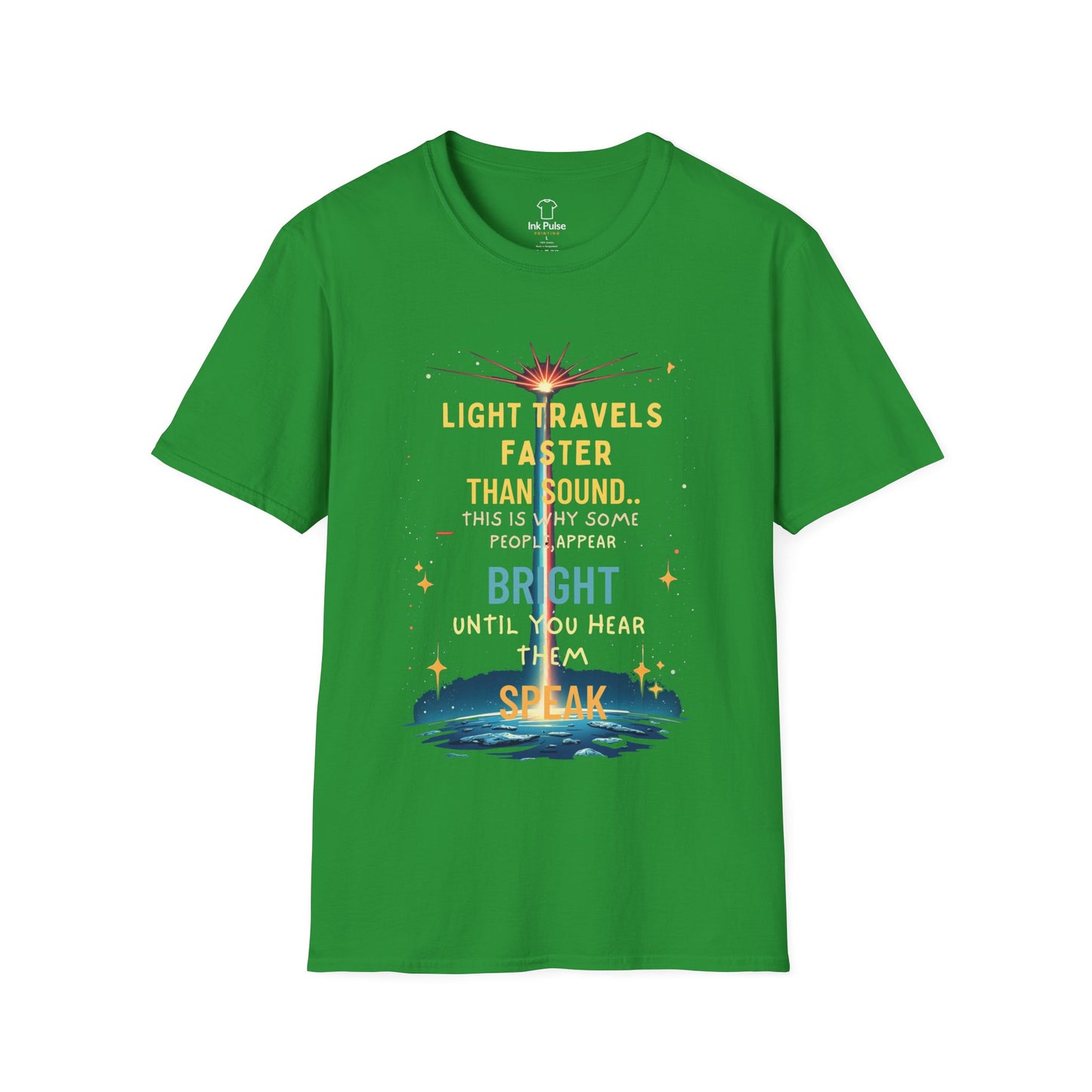 Ink Pulse Print - Cosmic Vibes T-Shirt. (Produced in Australia)