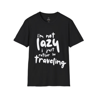 Ink Pulse Print - Travel-Themed Unisex T-Shirt, Perfect for Adventurers, Travel Lovers Gift. (Produced in Australia)