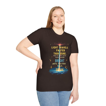 Ink Pulse Print - Cosmic Vibes T-Shirt. (Produced in Australia)