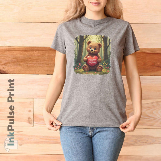 Ink Pulse Print - Cute Nanna Bear Shirt. (Produced in Australia)