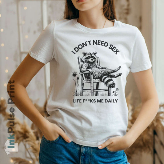 Ink Pulse Print - Funny Graphic T-Shirt, Unisex Humor Tee. (Produced in Australia)
