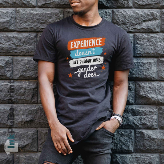 Ink Pulse Print - Playful Message Unisex T-Shirt - Lightweight and Comfortable. (Produced in Australia)