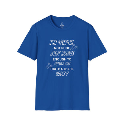 Ink Pulse Print - Dutch T-Shirt (Produced in Australia)