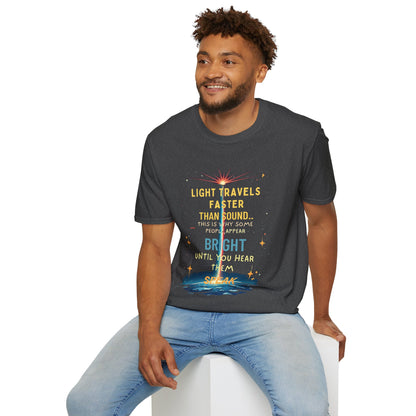 Ink Pulse Print - Cosmic Vibes T-Shirt. (Produced in Australia)