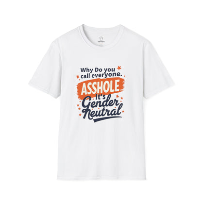 Ink Pulse Print - Gender Neutral Humor Tee. (Produced in Australia)