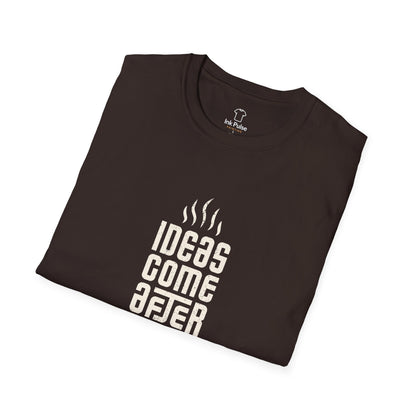 Ink Pulse Print - Coffee Inspiration T-Shirt, Funny Coffee Lover Shirt. (Produced in Australia)