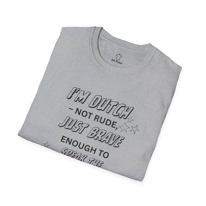 Ink Pulse Print - Dutch T-Shirt (Produced in Australia)