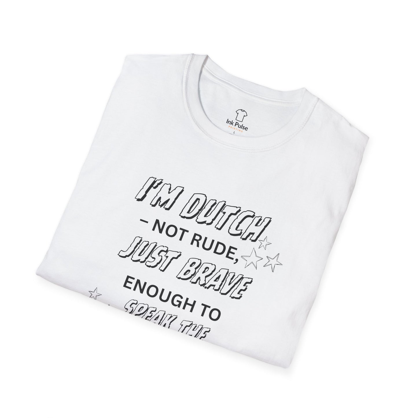 Ink Pulse Print - Dutch T-Shirt (Produced in Australia)