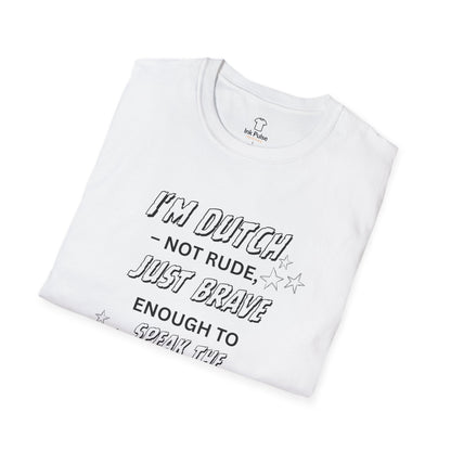 Ink Pulse Print - Dutch T-Shirt (Produced in Australia)