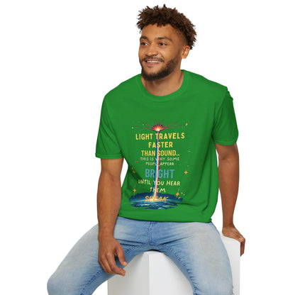 Ink Pulse Print - Cosmic Vibes T-Shirt. (Produced in Australia)