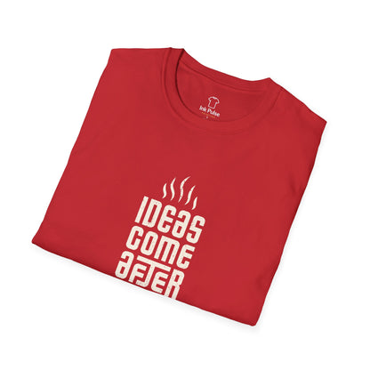 Ink Pulse Print - Coffee Inspiration T-Shirt, Funny Coffee Lover Shirt. (Produced in Australia)