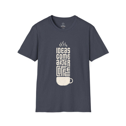 Ink Pulse Print - Coffee Inspiration T-Shirt, Funny Coffee Lover Shirt. (Produced in Australia)