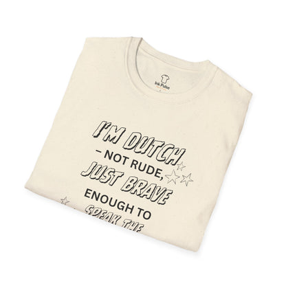 Ink Pulse Print - Dutch T-Shirt (Produced in Australia)