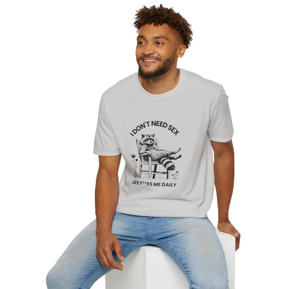 Ink Pulse Print - Funny Graphic T-Shirt, Unisex Humor Tee. (Produced in Australia)
