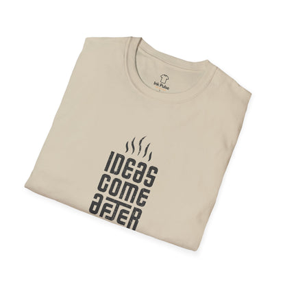 Ink Pulse Print - Coffee Inspiration T-Shirt, Funny Coffee Lover Shirt. (Produced in Australia)