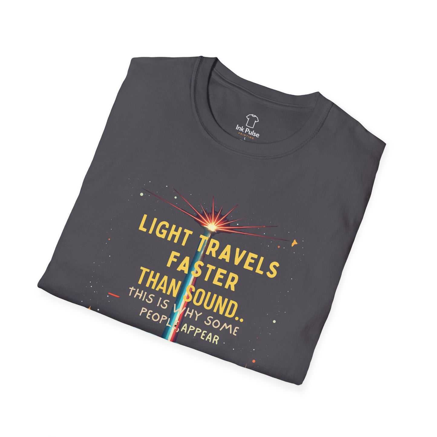 Ink Pulse Print - Cosmic Vibes T-Shirt. (Produced in Australia)