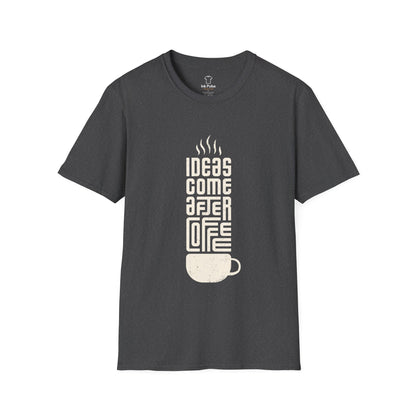 Ink Pulse Print - Coffee Inspiration T-Shirt, Funny Coffee Lover Shirt. (Produced in Australia)