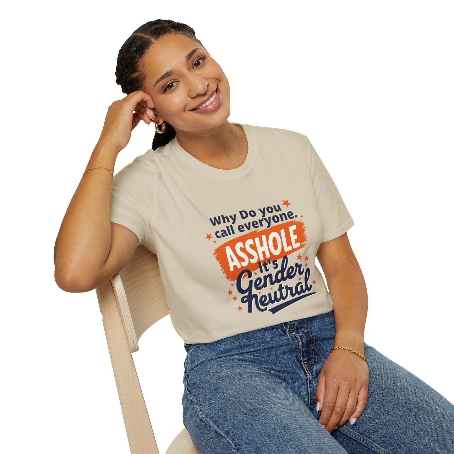 Ink Pulse Print - Gender Neutral Humor Tee. (Produced in Australia)