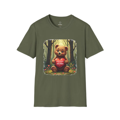 Ink Pulse Print - Cute Nanna Bear Shirt. (Produced in Australia)