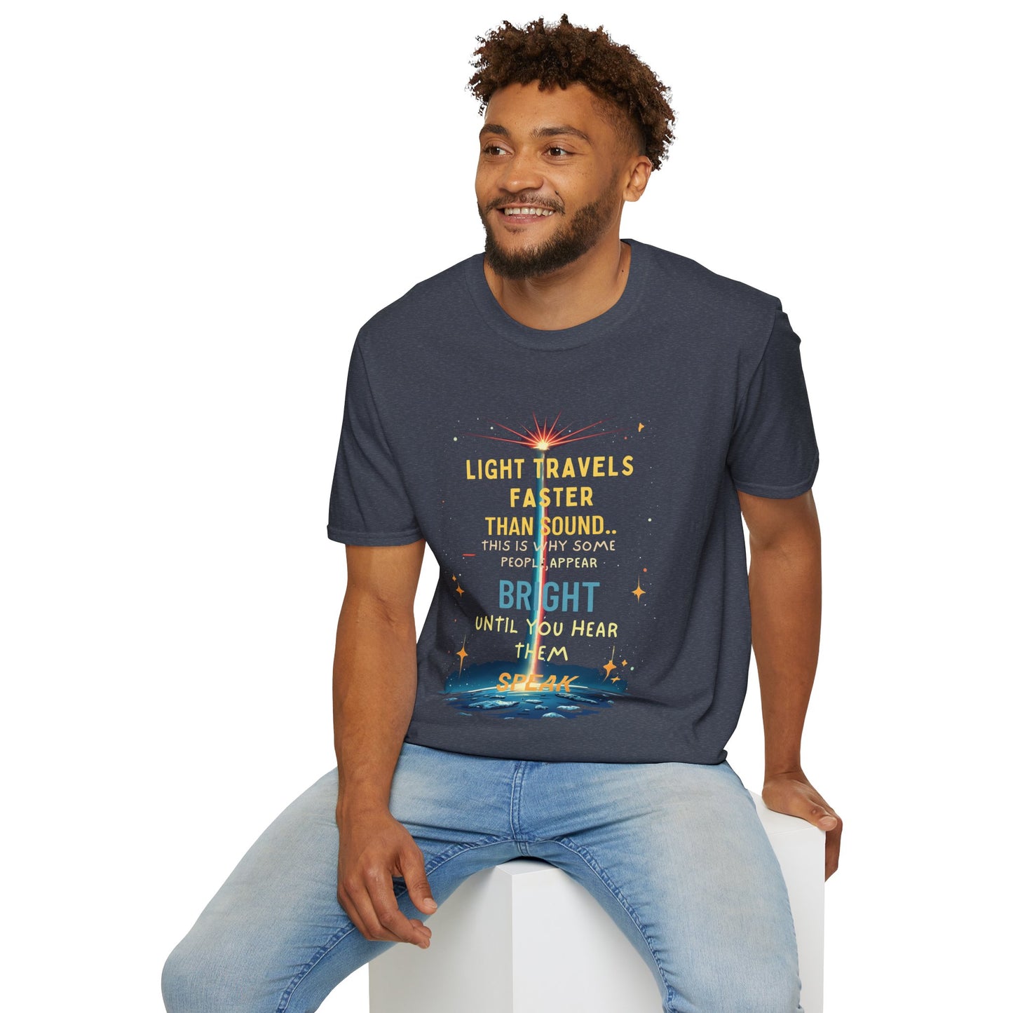 Ink Pulse Print - Cosmic Vibes T-Shirt. (Produced in Australia)
