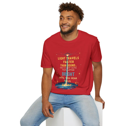 Ink Pulse Print - Cosmic Vibes T-Shirt. (Produced in Australia)