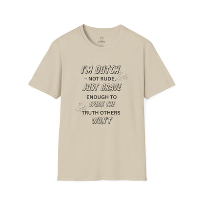 Ink Pulse Print - Dutch T-Shirt (Produced in Australia)