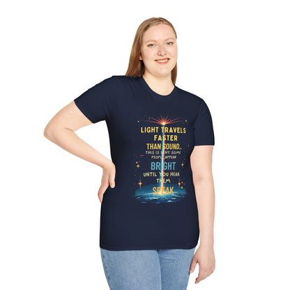 Ink Pulse Print - Cosmic Vibes T-Shirt. (Produced in Australia)