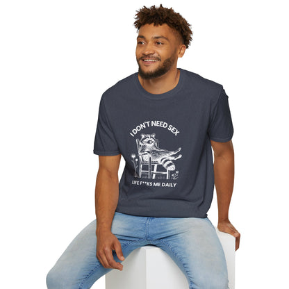 Ink Pulse Print - Funny Graphic T-Shirt, Unisex Humor Tee. (Produced in Australia)