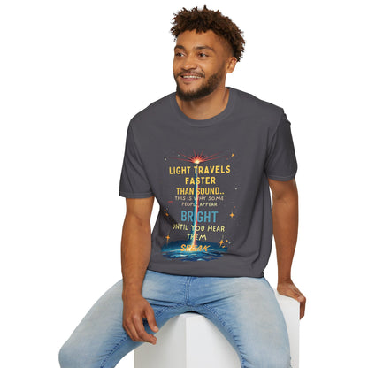 Ink Pulse Print - Cosmic Vibes T-Shirt. (Produced in Australia)
