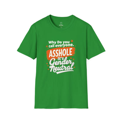 Ink Pulse Print - Gender Neutral Humor Tee. (Produced in Australia)