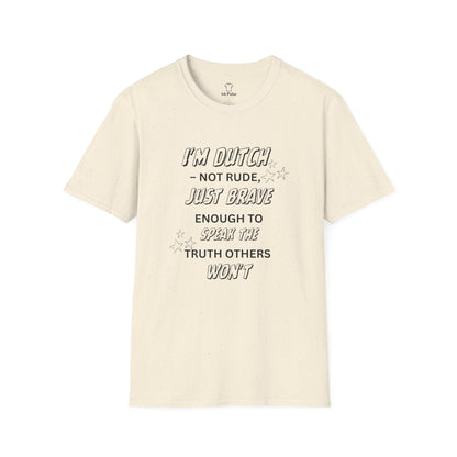 Ink Pulse Print - Dutch T-Shirt (Produced in Australia)