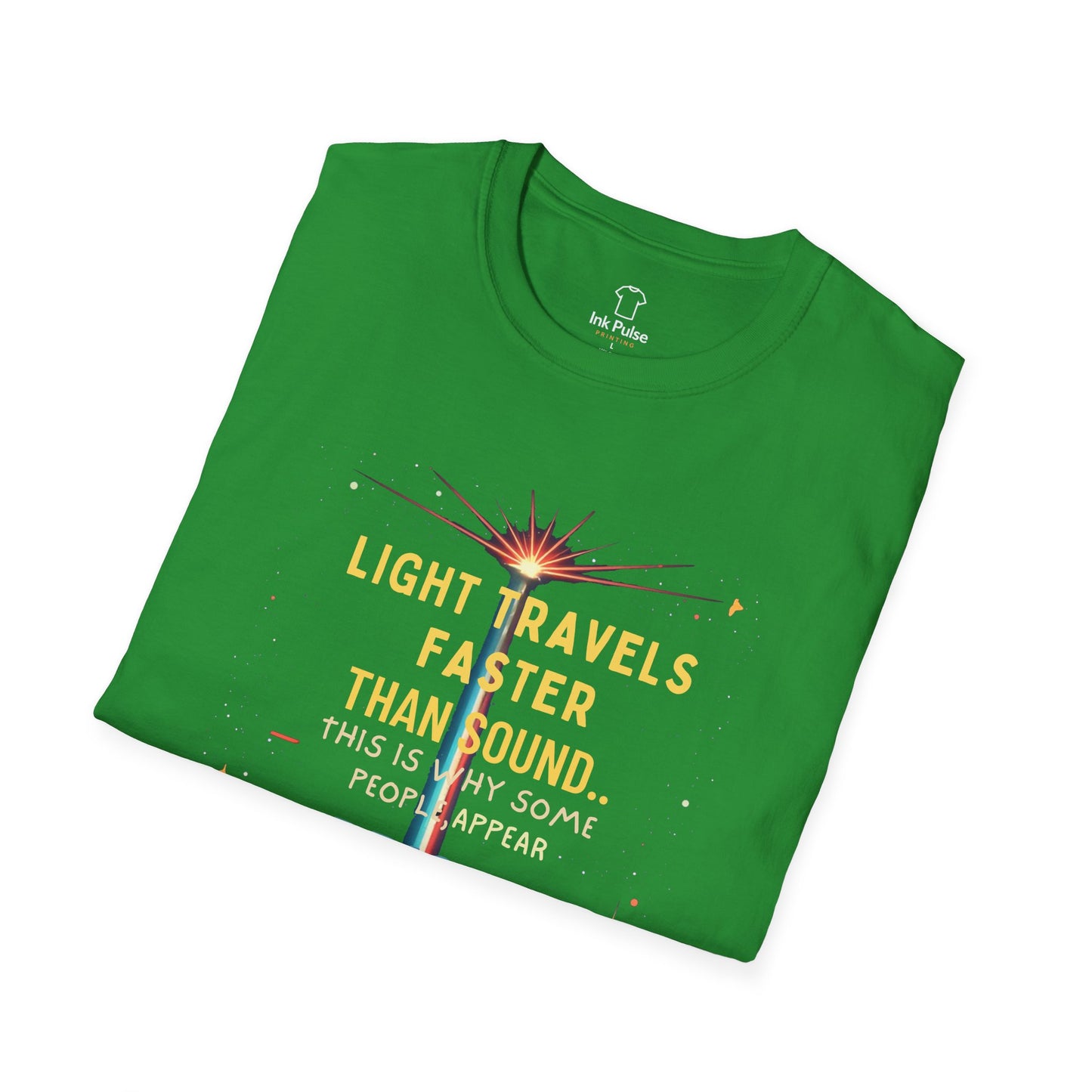 Ink Pulse Print - Cosmic Vibes T-Shirt. (Produced in Australia)