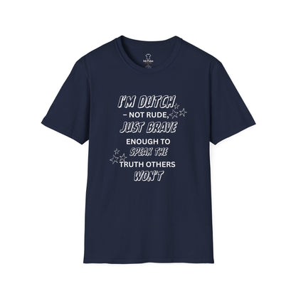 Ink Pulse Print - Dutch T-Shirt (Produced in Australia)