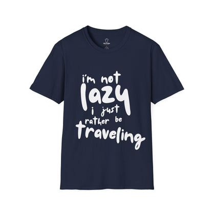 Ink Pulse Print - Travel-Themed Unisex T-Shirt, Perfect for Adventurers, Travel Lovers Gift. (Produced in Australia)