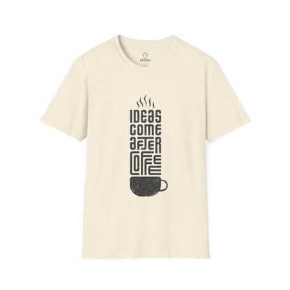 Ink Pulse Print - Coffee Inspiration T-Shirt, Funny Coffee Lover Shirt. (Produced in Australia)