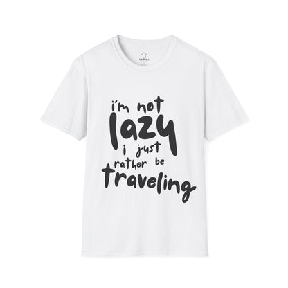 Ink Pulse Print - Travel-Themed Unisex T-Shirt, Perfect for Adventurers, Travel Lovers Gift. (Produced in Australia)