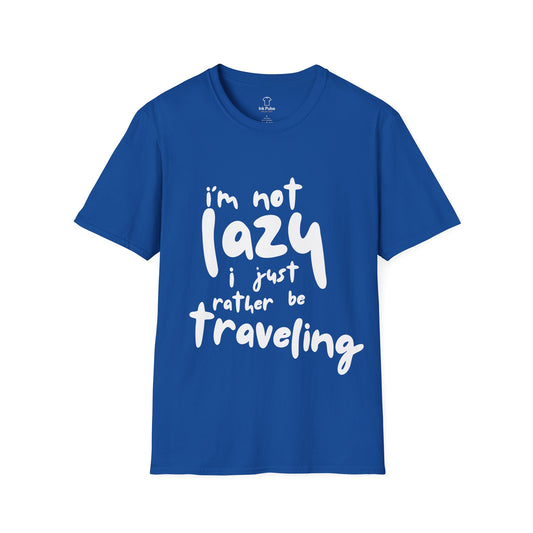 Ink Pulse Print - Travel-Themed Unisex T-Shirt, Perfect for Adventurers, Travel Lovers Gift. (Produced in Australia)