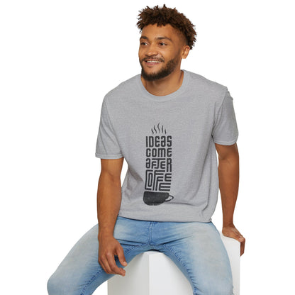 Ink Pulse Print - Coffee Inspiration T-Shirt, Funny Coffee Lover Shirt. (Produced in Australia)