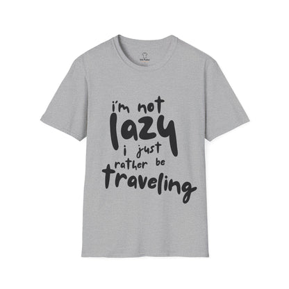 Ink Pulse Print - Travel-Themed Unisex T-Shirt, Perfect for Adventurers, Travel Lovers Gift. (Produced in Australia)
