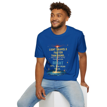 Ink Pulse Print - Cosmic Vibes T-Shirt. (Produced in Australia)