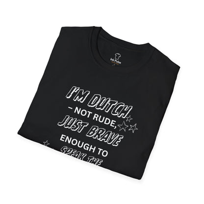 Ink Pulse Print - Dutch T-Shirt (Produced in Australia)