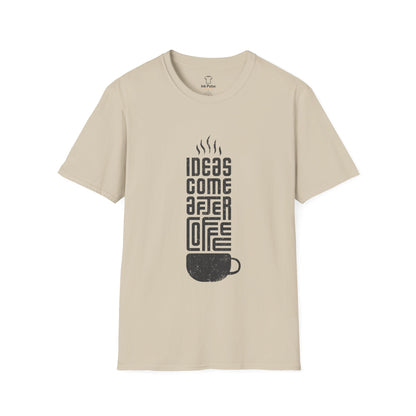 Ink Pulse Print - Coffee Inspiration T-Shirt, Funny Coffee Lover Shirt. (Produced in Australia)
