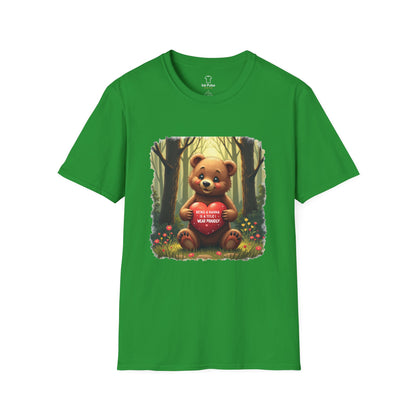 Ink Pulse Print - Cute Nanna Bear Shirt. (Produced in Australia)