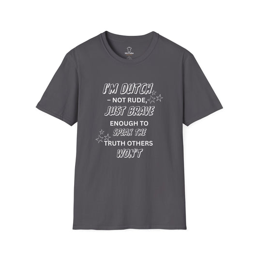 Ink Pulse Print - Dutch T-Shirt (Produced in Australia)