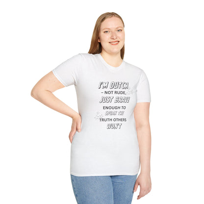 Ink Pulse Print - Dutch T-Shirt (Produced in Australia)