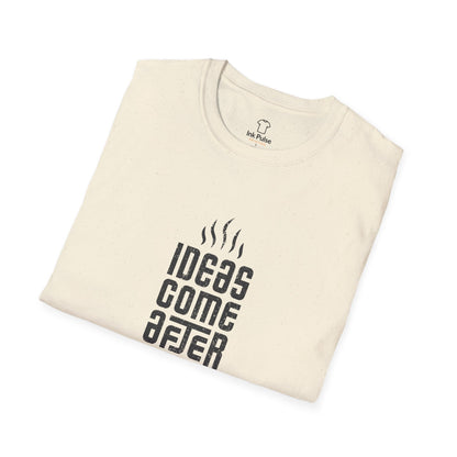 Ink Pulse Print - Coffee Inspiration T-Shirt, Funny Coffee Lover Shirt. (Produced in Australia)